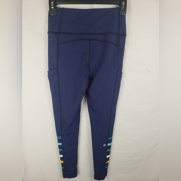 T by Talbot's Navy Athletic Leggings Sz P - Picture 6 of 9